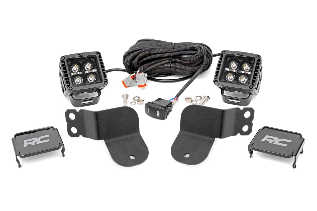 Polaris General 1000 EPS Limited Edition LED Light Kit - Cage Mount - Rough Country - 2
